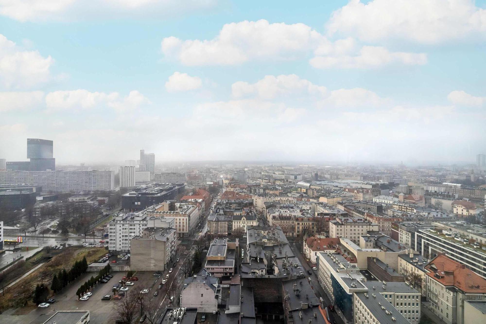 Luksusowe, Klimatyzowane W Centrum Katowic Z Pieknym Widokiem Na Miasto, Wanna Z Hydromasazem, Biurkiem I Parkingiem By Renters Prestige *